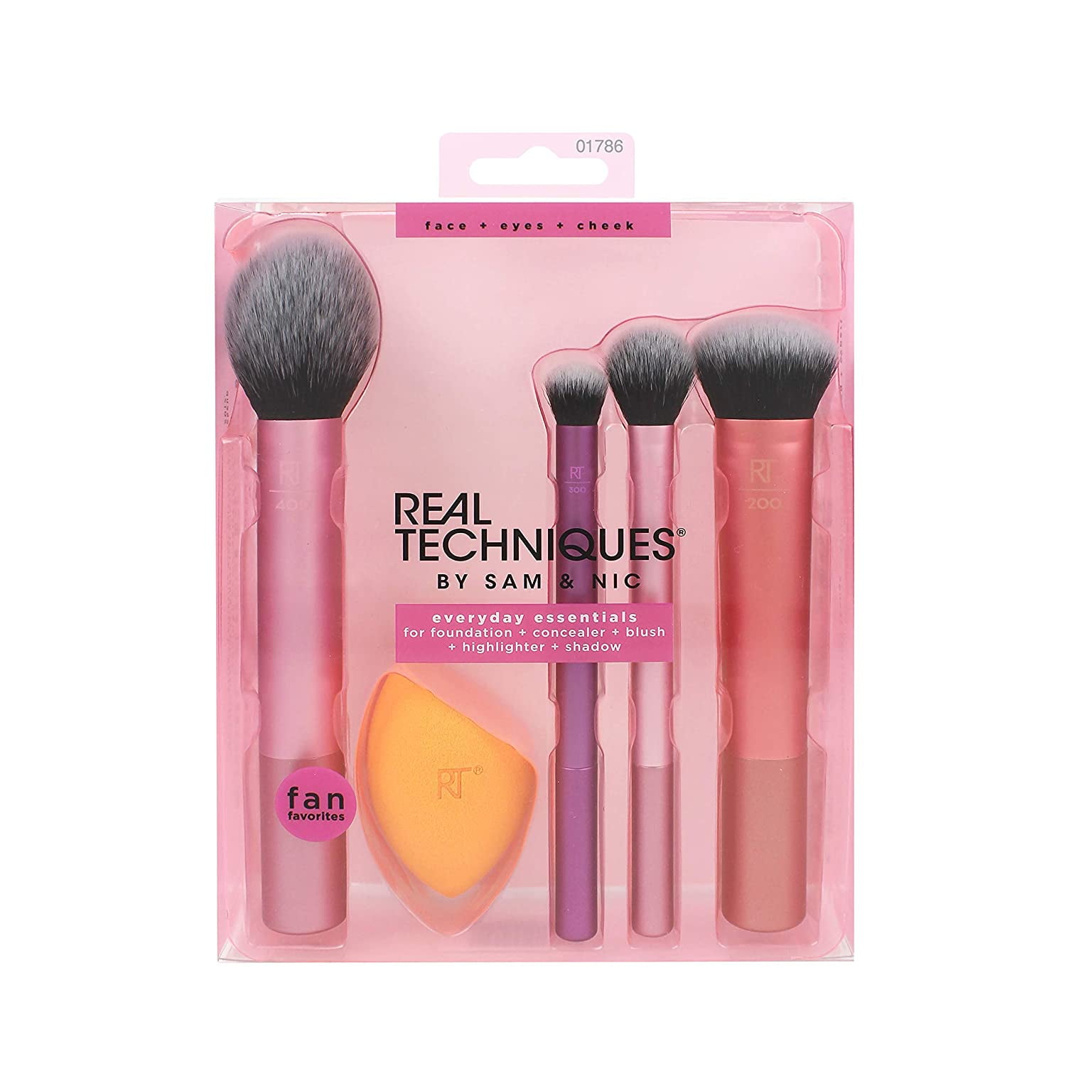 Real Techniques Everyday Essentials Makeup Brush Set - Walmart.com