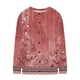 thumbnail image 5 of Cárdigan informal de punto con estampado navideño para mujer, chaqueta con botones y abrigo para mujer, 5 of 5