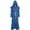 Blue, variant on FUZHIQ Men & Women Tunic Hooded Robe Halloween Cos Costume Robe Cloak Cape