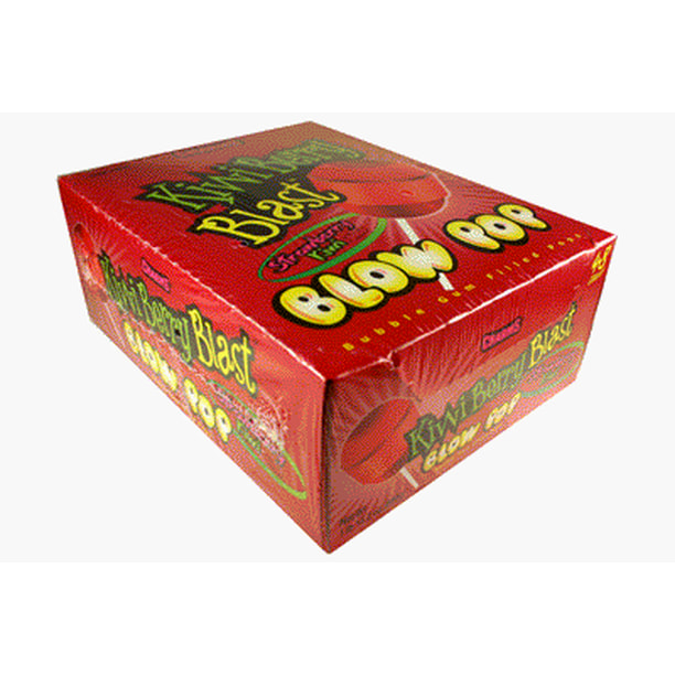 Blow Pops 48 Pack Kiwi Strawberry Blast
