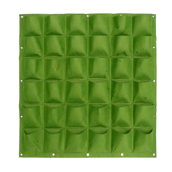 WAXIAYU Vertical Wall Garden Planter Felt Wall Mount Planter Hanging Felt Planter Bags Strawberry Planter for Flower Vegetable Garden Decor