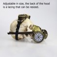 thumbnail image 4 of Máscara de Gas Steampunk, gafas con picos, esqueleto, guerrero, máscara de la muerte, mascarada, Cosplay, accesorios para disfraces de Halloween, 4 of 9