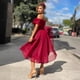 thumbnail image 5 of Vestido elegante De fiesta De noche con hombros descubiertos, corte en A, para invitados De Boda, vestido De cumpleaños para cóctel, Vestidos De Novia, 5 of 5
