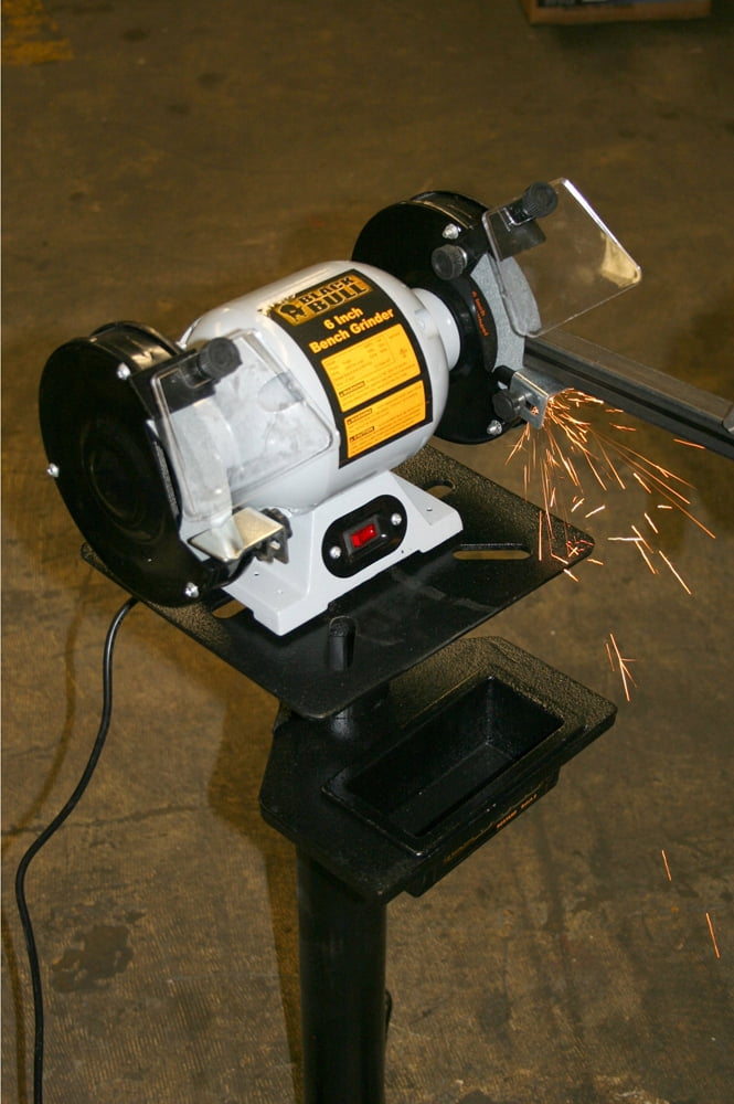 Offex 500 RPM Single Speed 6 Inch Bench Grinder