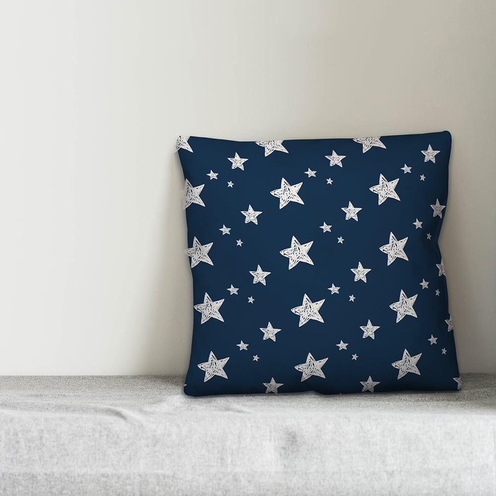 Creative Products Sketched Stars 16x16 Indoor / Outdoor Pillow