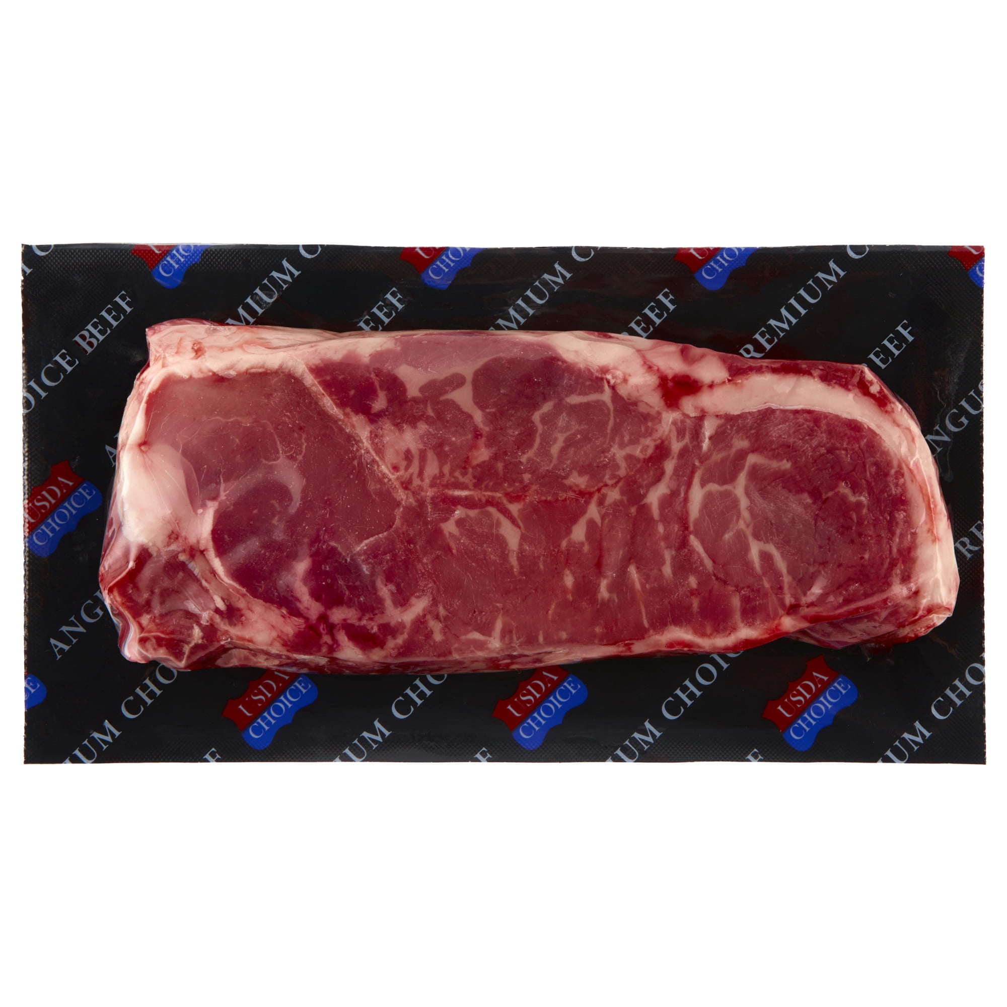 New York Strip Steak, Choice Angus Beef, 1 per Package, Fresh, 0.6 - 1.5 lb