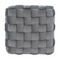 thumbnail image 4 of Powell Shadbury Square Stool Grey, 4 of 4