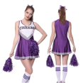 thumbnail image 1 of One-piece Skirt Cheerleader Uniform School Sports Cheerleader Performance Uniform, 1 of 2