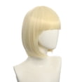 thumbnail image 5 of Women Short Hair Multiple Colors Cute Temperament Wave Head Natural Straight Bangs BOBO Head Cos Wig, 5 of 10