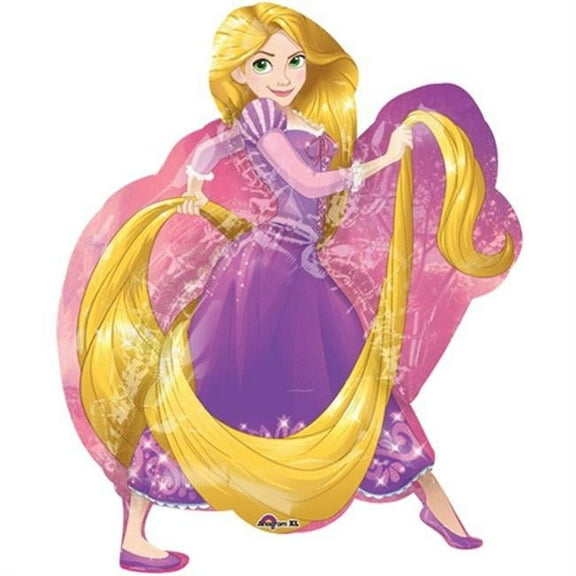 Anagram 31" Rapunzel Super Shape Party Foil Balloon