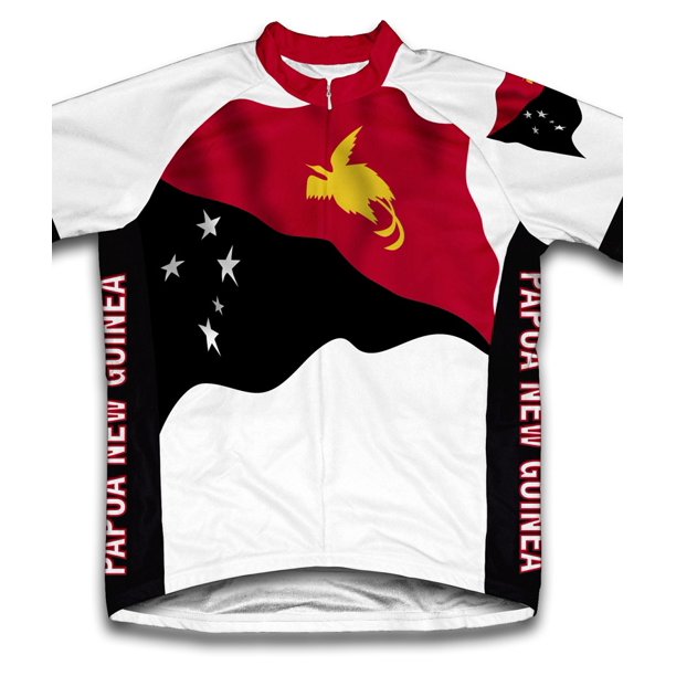 Download ScudoPro - Papua New Guinea Flag Short Sleeve Cycling ...
