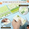 thumbnail image 5 of 126 Pcs Assorted Charm Pack for Quilting Cotton Fabric Square 5 x 5 Inch Precut Quilted Fabric Floral Patchwork for Sewing DIY Craft, 5 of 8