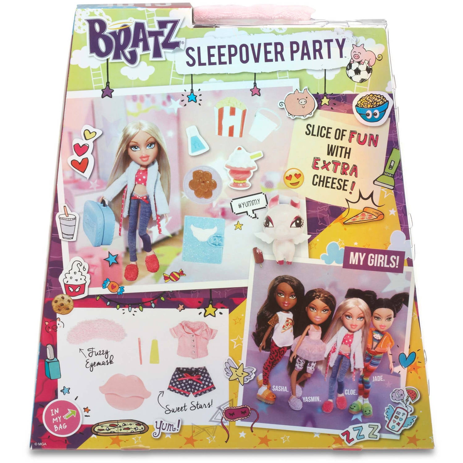 Bratz Sleepover Party Doll Cloe Great Gift for Children Ages 5