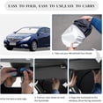 thumbnail image 6 of for Subaru Forester 2019-2024 Sun Shade Sunshade Windshield Cover, 4-Layer Front Window Shade for Forester Crossover, Base, Premium, Sport, Limited Sun Visor 240T Shade Cooler Car Accessories, 6 of 12