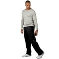 thumbnail image 2 of Vibes Men's Cargo Zipper Pocket Sweatpants Adjustable Leg Open, 2 of 5