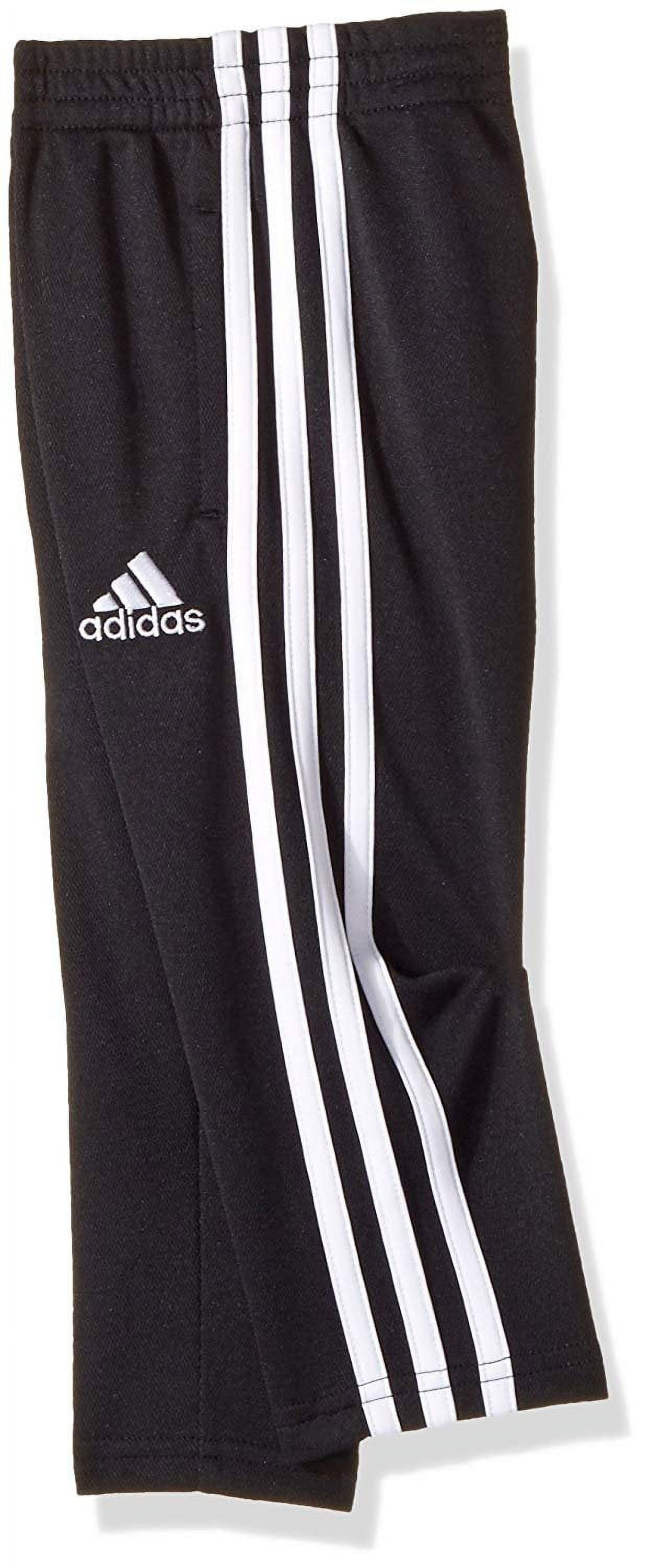 adidas Boys' Big Tapered Trainer Pant, Black, M