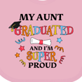 thumbnail image 4 of Inktastic My Aunt Graduated and I'm Super Proud Boys or Girls Baby Bib, 4 of 4