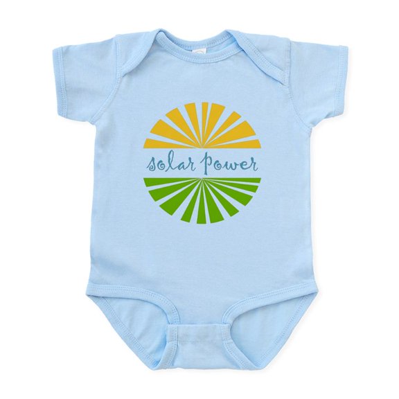 CafePress - Solar Power Infant Bodysuit - Baby Light Bodysuit, Size Newborn - 24 Months