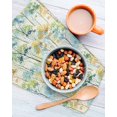 thumbnail image 3 of Watercolor Forest Colorful Kitchen Dish Towels for Drying Dishes Set of 3, Abstract Art Modern Trees Waffle Weave Microfiber Hand Tea Bathroom Towels Quick Dry & Absorbent Towel 12x12, 3 of 7