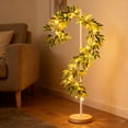 thumbnail image 4 of 190cm Battery Operated LED Lighted Vine Greenery With Fairy Lights For Home Bedroom Shelf Wall And Party, 4 of 4