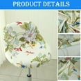 thumbnail image 6 of Stretch Bar Stool Chair Covers Set of 2 Pub Counter Short Back Chair Covers Kitchen, 6 of 7