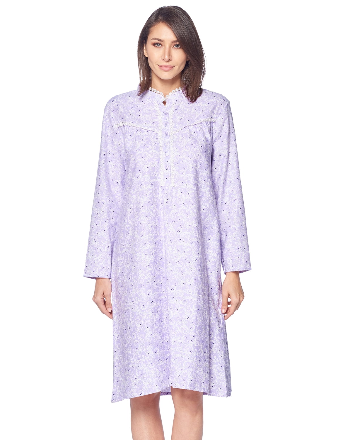 long sleeve nightgown walmart