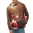 thumbnail image 2 of My Hero Academia Himiko Toga Mens Active Sweatshirts Cozy Hoodie 3d Graphic Sweater Casual Winter Clothes Tops Coat Large, 2 of 7
