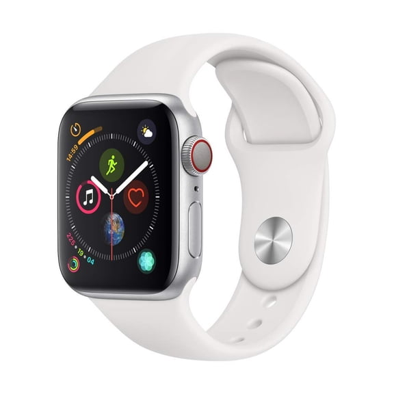 Pre-Owned Used Apple Watch Series 4 (GPS Cellular) 40mm Silver Smartwatch