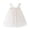 Beige, variant on Dress For Girls Sleeveless Embroider Tulle Holiday Party Dance Party Princess Florales Clothes Hawaiian Dresses For Girls Size 5-6T