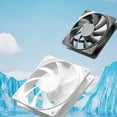 thumbnail image 6 of Computer Chassis Fan 120mm 4Pin 1200RPM Quiet Cooling Fan for Computer Case, 6 of 17