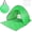 green, variant on LiteHaven Beach Tent, UPF 50+ UV Protection Beach Tent for 2-3 Person, Portable Automatic Instant Pop Up Tent, Sun Shelter Canopy Easy Setup Cabana, with Carrying Bag for Camping/Outdoor red