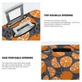 thumbnail image 5 of Daiia Various Oranges Luggage Cover, Thickened Washable Travel Luggage Covers, Elastic Unique Baggage Covers for 18-20 inch Luggage-Large, 5 of 9