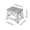 Gray, variant on Folding Stool Folding Stool Portable Thickened Plastic Stool Compact Folding Seat for Home Kitchen Outdoor Fishing Camping Picnic Daily Use Portable Folding Stool