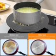 thumbnail image 3 of Heat Diffuser Plate, Detachable Heat Diffusion Plate, Non Stick 10 Inch Aluminium Alloy GasStove Simmer Plate,1 x Heat Diffuser Plate,Black, 3 of 8
