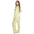 thumbnail image 2 of Just Love Womens Pajama Set  Elegant, Relaxing Sleepwear (Yellow - Celestial Glow Long Sleeve, 2X), 2 of 3