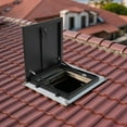 thumbnail image 2 of Durable Roof Access Door, 19.7x19.7in Aluminum Alloy, High-Temp Baked Paint & Round Edges, Ideal for Residential/Industrial Buildings, 2 of 17