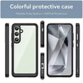 thumbnail image 2 of Compatible For Samsung Galaxy S24 FE Shockproof Case TPU +Acrylic Protective Clear Phone Cover, 2 of 5