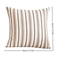 thumbnail image 3 of Throw Pillow Cover Tone Boho Cushion Case Digital Print Sofa Decor Washed Linen Look For Couch Bed, 3 of 6