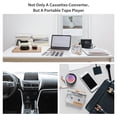 thumbnail image 3 of 218 USB Cassette Converter with Dual Stereo, Convert Tapes to MP3 on Windows 2000/XP/Vista/7/8/10, Headphone Jack for Music Playback, Battery-Powered (2xAA Not Included) - Includes USB Cable,, 3 of 6