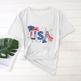 thumbnail image 5 of jjayotai 4th of July Shirts Women Short Sleeve Tunic Tops Patriotic American Flag Shirt Independence Day Gift, 5 of 6