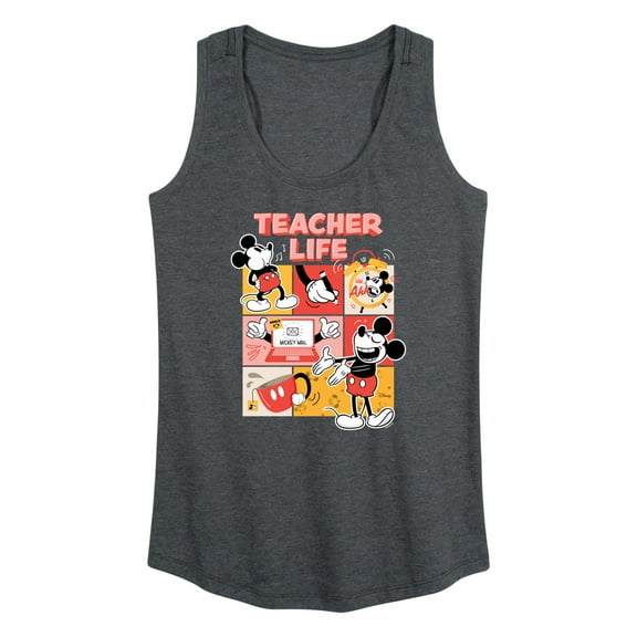Disney - Teacher Life - Women's Racerback Tank Top