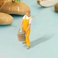 thumbnail image 4 of serony 1:87 Miniature People Figurines for Scene Layout Accessories Yellow, 4 of 9