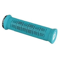 ODI Elite Pro V2.1 Grips - Turquoise/Black, Lock-On