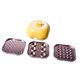thumbnail image 1 of 1:12 Mini casa de muñecas modelo de cocina de huevos muebles multifuncionales clásico vacaciones Amarillo, 1 of 9
