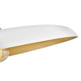 thumbnail image 6 of 48167LCB-CI Hinkley Lighting Sadie - 12W 1 LED Pendant-6.25 Inch Tall and 18 Inch Wide-Lacquered Brass/Chalk White Finish, 6 of 12