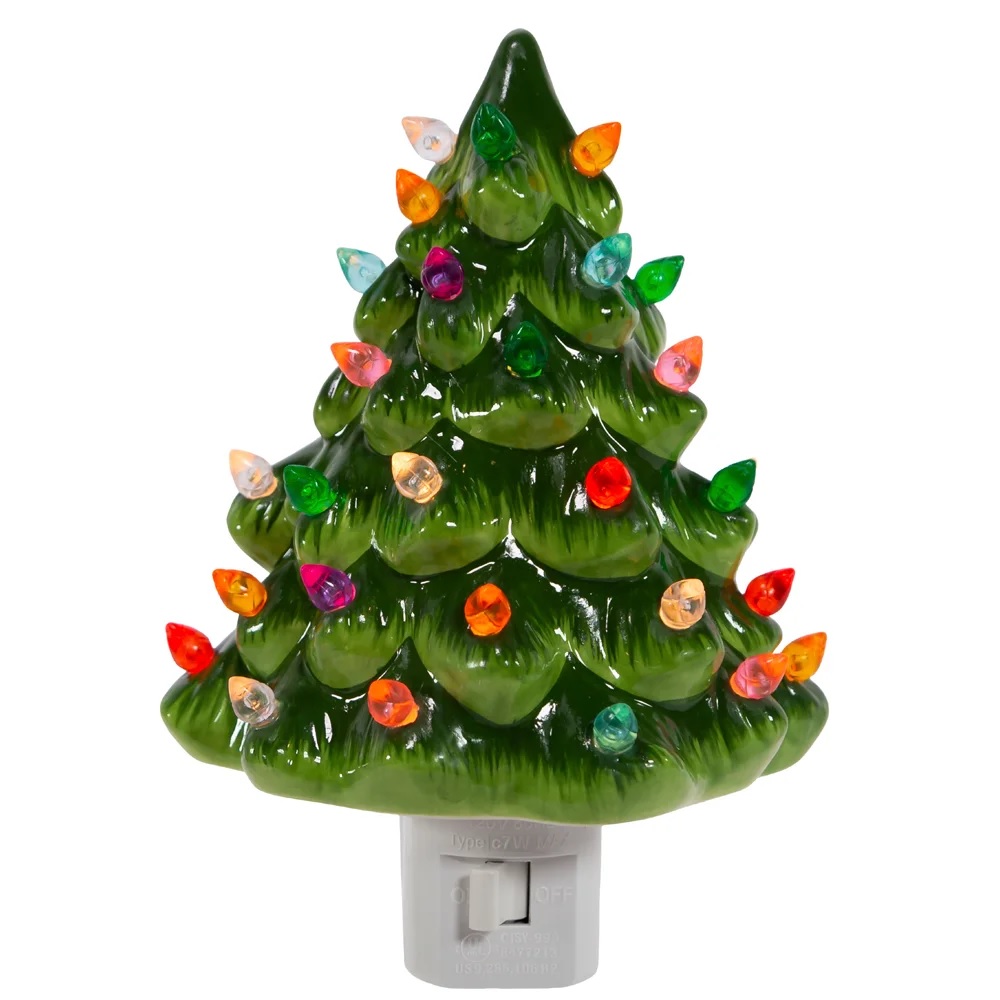 Kurt S. Adler UL0482 Night Light, Green