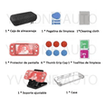 thumbnail image 2 of Kit De Accesorios Con Estuche Para Nintendo Switchlite 13en1 Malubero Malu1448, 2 of 3