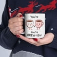 thumbnail image 5 of You're Brewtiful Mug - Funny Valentine’s Day Gift for Boyfriend Girlfriend - Cute Coffee Pun Cup, 5 of 9