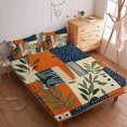 thumbnail image 2 of Bedding Set Art Style Fitted Sheet Set with Pillowcase Teen Adult Fashion Home Textiles,Full(54"x75"), 2 of 5