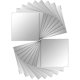 thumbnail image 1 of 18 Pieces Mirror Tiles Self-adhesive Mirror Stickers Wall 15 X 15 Cm, 1 of 5